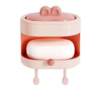 Body Scrubber, Double Sided Bath Brush, Deep Cleansing Loofah with Built in Soap Holder Hook, Soft Firm Bristles for Skin Care, Shower and Spa, 1 Piece