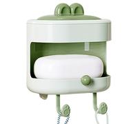 Body Scrubber, Double Sided Shower Brush, Skin Cleansing Loofah with Soap Holder & Hook, Back Wash Massager to Deep Cleaning and Relaxation for Women, Men