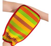 Body Scrubber Glove, Back Washing Mittens, Pure Rayon Fabric, Deep Cleansing Esfoliation, Soft And Reusable Design, Ideal For Home, Dorm, Travel, and Spa Use