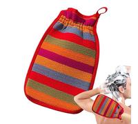 Body Scrubber Glove, Back Washing Mittens, Pure Rayon Fabric, Deep Cleansing Esfoliation, Soft And Reusable Design, Ideal For Home, Dorm, Travel, and Spa Use
