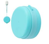 Body Scrubber, Soft Bristle Wash Brush, 3.35x3.35in Versatile Back Scrubber, Portable Massage Exfoliator for Gentle Cleansing, Children, Men, Women, Bathroom Use