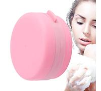 Body Scrubber, Wash Brush, Soft Bristle Back Scrubber, 3.35x3.35 inches Sturdy Massage Exfoliator for Children, Men, Women, Cleansing, Bath Time, Shower Spa, Bathroom Use