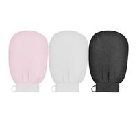 Body Scrubbing Gloves - Easy Storage Effortless Scrub Deep Cleanse | Scrubbing Mitt For Women Shower Buffing Scrubber, Foot Dead Skin Scrub, Spa Scrubbing Mitt, Travel Storage, Bikini Body