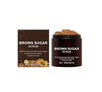 Body Scrubs,Brown Sugar Scrub Corpo Drenante,Scrub Exfoliante Complemento Reductor Brown Sugar,Idrata la Pelle Secca