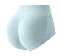 Body Sculpting Glutei Artefatto Hip Lifting Pantaloni Pesca Hip Glutei Pad Glutei Senza Cuciture Biancheria Intima Donna Mutandine Pack Microfibra Extra Large Size, Blu, S