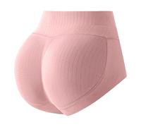 Body Sculpting Glutei Artefatto Hip Lifting Pantaloni Pesca Hip Glutei Pad Glutei Senza Cuciture Biancheria Intima Donna Mutandine Pack Microfibra Extra Large Size, rosa, S