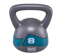 Body Sculpture BW117, Kettlebell Unisex-Adulto, Grigio/Verde