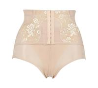 Body Shapewear per le donne scollo a V scolpire il corpo senza cuciture dimagrante confortevole elastico valorizzare indumento intimo, Beige, XL