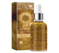 Body Shimmer Oil - Olio illuminante leggero per trucco secco Boody | Glitter idratante per il corpo per un bagliore radioso | glitter viso e corpo con | lozione glitter scintillante per feste