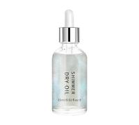 Body Shimmer, Pelle luccicante per il corpo, Evidenziatore illuminante viso secco da 15 ml, Illuminatore viso scintillante a lunga durata, olio scintillante per il corpo resistente al sudore per viso