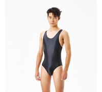 Body Shiny Uomini Tuta Attillata Costumes Da Bagno Canottiera Strati Base