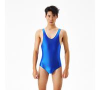 Body Shiny Uomini Tuta Attillata Costumes Da Bagno Canottiera Strati Base