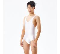 Body Shiny Uomini Tuta Attillata Costumes Da Bagno Canottiera Strati Base