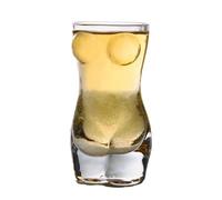 Body Shot Glasses - 500 ml a forma di corpo a forma di birra, squisita di whisky novità, nave da bere multiuso unica | Creative Party Glass for Bar Nightclub Events Bachelor Celebration Home Kit