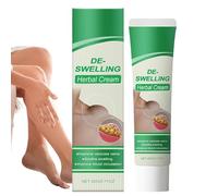 Body Soothing Lozione, Legs Repairing Care Cream, Gentle Lightweight non Greasy Body Massage, Smooth and Quick Absorption, Green Color, Ideale per viaggi, appartamento, campeggio e uso
