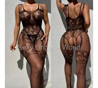 Body Stocking In Pizzo Sexy Da Donna, Bodysuit Erotico, Outfit Di Seduzione