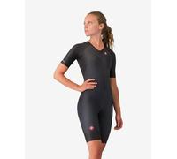 Body triathlon Castelli Core Tri manica corta nero donna - L