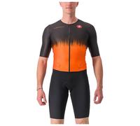 Body triathlon Sanremo Ultra nero/arancione S