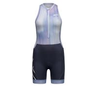 Body triathlon smanicato donna Core blu