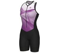Body triathlon smanicato donna Horizon nero