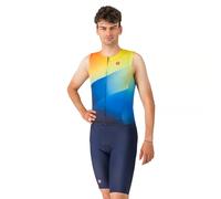 Castelli Free San Remo 3 Sleeveless Race Suit Multicolor M Uomo