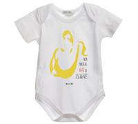 BODY tutina bimba neonato DM39 Rapunzel Cartoon Principesse 100% cotton
