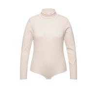 Body Ulla Popken da donna taglie forti in jersey a costine collo alto...