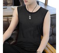 Body uomo elegante canottiera intimo fitness top rete traspirante