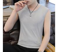 Body uomo elegante canottiera intimo fitness top rete traspirante