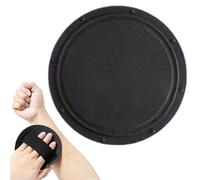 Body Wash Scrubber, 5-Piece Bath Gloves Set, Rubber Round Mud Pad, Deep Cleaning Exfoliator, Massage Tool for Women Men, Post-Workout Care, Travel, Spa, Elderly Daily Use