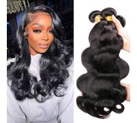 Body Wave Bundle 20 22 24 Pollici - Capelli Umani Brasiliani Vergini 3 Bundles 10A Grade 100% Non Trattati - Extension per Donne Nere