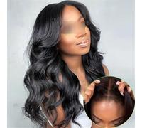 Body Wave Parrucche Caschetto Corto Senza Colla, Pre-Depilate, Parrucca Con Chiusura Frontale In Pizzo, Parrucca Brasiliana Remy 13x6 Lace Front wig 20inch#180 Density