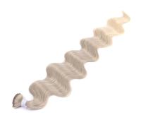 Body Wave Ponytailtail Hair Bundles 26 Pollici Morbidi Capelli Sintetici Lunghi Intrecciati Ombre Marrone 613 Biondo 100G Extension Per Capelli