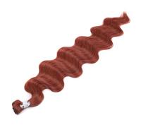 Body Wave Ponytailtail Hair Bundles 26 Pollici Morbidi Capelli Sintetici Lunghi Intrecciati Ombre Marrone 613 Biondo 100G Extension Per Capelli