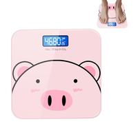 Body Weight Scales - ABS Digital Bathroom Scale With USB Charging | Smart Weight Scale, Cartoon Automatic Weighing Ścale For Men, Home Fitness And Health Monitoring