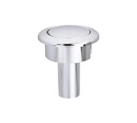 BODYA Pulsante di scarico WC con coperchio di supporto per siampp Stormm 33A, argento