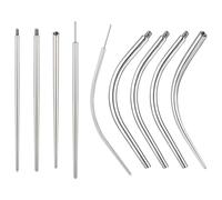 BodyAce Acciaio Inossidabile Taper Piercing 14G 16G 18G 20G Senza Fili Strumento Assistente Perno di Inserimento Aghi Kit Piercing [Nuovo 16G(1.2mm)]