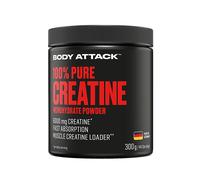 BODYATTACK 100% Pure Creatine 300 gr - Creatine Monoidrata Micronizzata pura