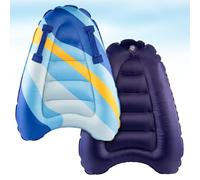 Bodyboard gonfiabile, tavola da surf gonfiabile, bodyboard portatile per bambini con manici, tavola da nuoto gonfiabile, tavola da surf pieghevole, per surf in spiaggia, piscina, nuoto, estate, sport