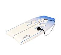 Bodyboard per adulti e bambini, 104 cm, blu, tavola da surf con nucleo in schiuma EPS e corda di sicurezza per spiaggia e mare