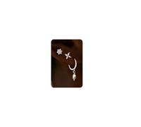 BodyBonita Dainty Orecchini Donna - Set Orecchini Donna Pendenti per Cartilagine in Argento Sterling Ipoallergenici Piccoli Huggie Set Piercing