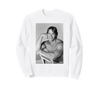 Bodybuilder Arnold Schwarzenegger Pumping Iron Attore 1977 Felpa