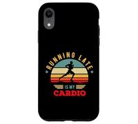 Bodybuilder e Powerlifting per Correre in ritardo è il mio Cardio Custodia per iPhone XR