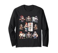 Bodybuilder Gym Gnome Themed Graphic For Fitness Lovers Maglia a Manica