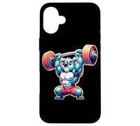 Bodybuilder Koala Bear Custodia per iPhone 16 Plus
