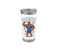 Bodybuilder Science Based Palestra Fitness Bicchiere termico in acciaio inox doppia parete