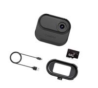 Bodycam pronta per l'avventura con supporto grandangolare e veloce per ciclismo/sport motoristici ABS sport all'aria aperta