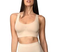 Bodyeffect - Reggiseno Sportivo Modellante Taglio Americano Senza Ferretto Extra-Comfort Art. 110590 (XXL, Skin)