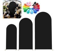 BODYGAD Coperture Per Arco Nuziale (Set Di 3), Supporto Per Arco Nuziale Su Misura In Spandex Per Copertura Per Fondale Con Parte Superiore Rotonda Per Banchetti Cerimonie Per Feste Di Compleanno