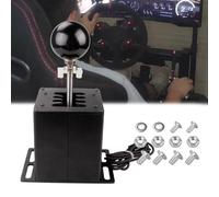 BODYGAD Driving Force Shifter USB per Logitech G29/G27/G25/G920, PC USB H Gear per Thrustmaster T300RS Racing Volante Sequenziale H (Nero 7+R)